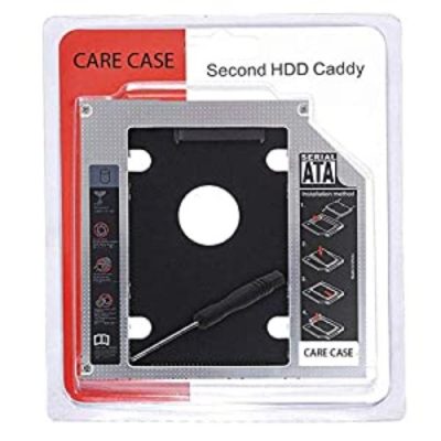 Universal 2nd HDD Caddy 9.5mm SATA 2.0 Slim SATA III Hard Drive