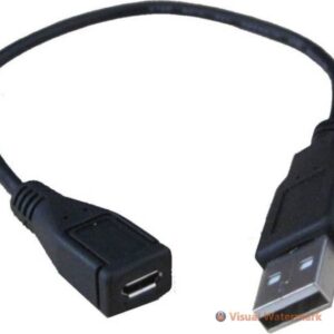 MULTYBYTE USB TO MICRO OTG CABLE FOR AADHAR DEVICE (4 INCH)