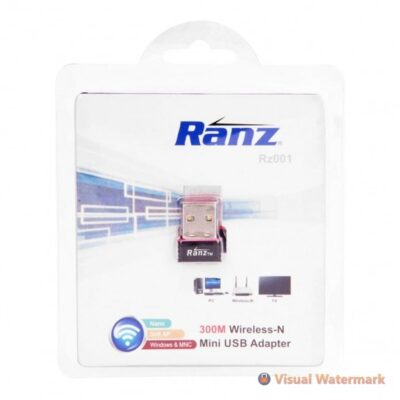 RANZ USB WIFI ADAPTER SILVER 150MBPS