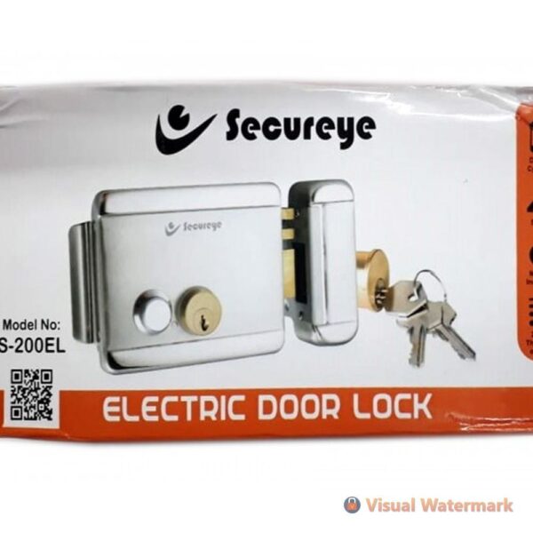 SECUREYE ELECTRIC DOOR LOCK (RIM LOCK) 200EL (LEFT OPEN)