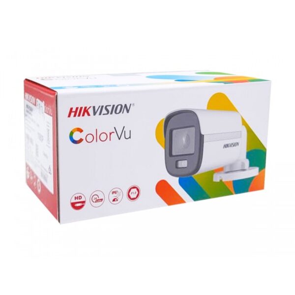 HIKVISION BULLET 2MP NIGHT COLOUR (10DF0T PFS) 3.6MM BUILT IN MIC