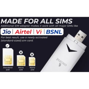 COCONUT 4G|5G DATA CARD DUAL BAND WUD04 KONNECT - Image 4