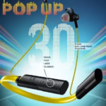 Landmark Pop Up LM-BH143 30 Hours Play Time Bluetooth Headset
