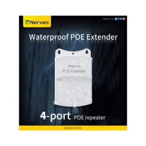IP NERVES POE EXTENDER 4 PORT - Image 2