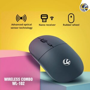 LAPCARE WL-102 WIRELESS KEYBOARD AND HIGH PRECISION MOUSE - Image 3
