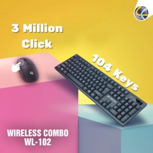 LAPCARE WL-102 WIRELESS KEYBOARD AND HIGH PRECISION MOUSE - Image 5