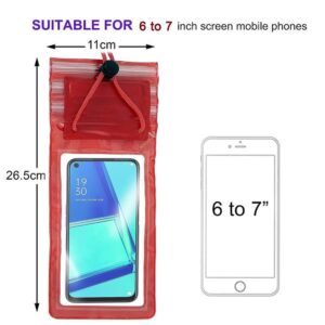 MOBILE PHONE PVC WATERPROOF SEALED RAIN PROTECTION POUNCH COVER - Image 4