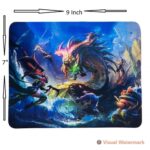 MOUSE PAD NORMAL 7" X 9" X 4MM (FLEXIBLE)
