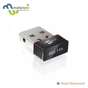 MULTYBYTE USB WIFI ADAPTER GOLD 300 MBPS (MMPL-WF02) - Image 2