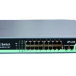SECURELINK POE SWITCH 16 PORT (16 NORMAL + 2 GIGA UPLINK)