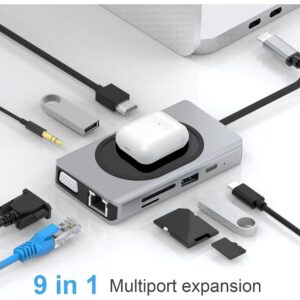 USB-C TO 9 PORTS MULTIFUNCTION ADAPTER - Image 2