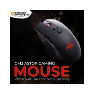 COCO SPORTS GAMING MOUSE USB GM3 ASTOR RGB - Image 4