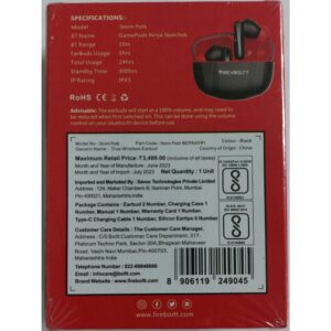 FIREBOLTT STORM PODS EARBUDS - Image 2