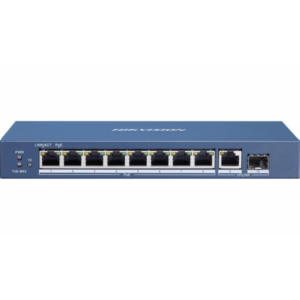 HIKVISION POE SWITCH 8 PORT (8 GIGA POE + 1 GIGA UPLINK + 1 GIGA SFP) 3E0510P - Image 2