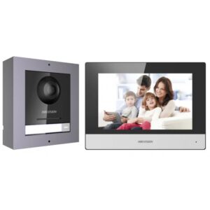 HIKVISION VIDEO DOOR PHONE WITH 7" LCD SCREEN DS KIS602 (WITH MEMORY) - Image 2
