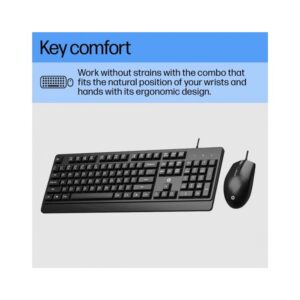 HP KEYBOARD MOUSE COMBO WIRED KM180 - Image 2