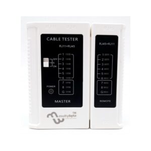 LAN CABLE TESTER MULTYBYTE (9V BATTERY REQUIRED) - Image 2