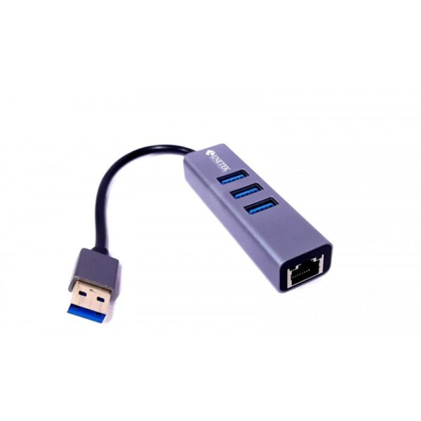 LINETEK USB HUB 3 PORT 3.0 WITH LAN GIGA (USB TO LAN GIGA) E - Image 2