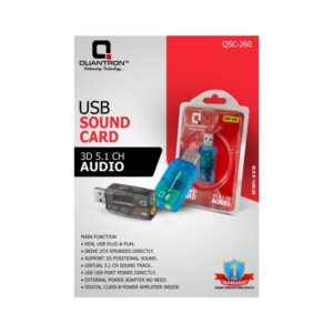 QUANTRON USB TO SOUND CONVERTER QSC260 - Image 2
