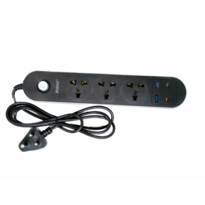 RANZ SPIKE 3 SOCKET 1 SWITCH 2M WITH 2 USB | 2 TYPE C PORTS - Image 2