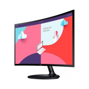 SAMSUNG LED 24” (LS24C360EAW) VA PANEL HDMI|VGA (1920X1080) CURVED - Image 2