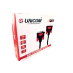 URICOM VGA CABLE 1.8M VGA 3+6 FULL COPPER HD 1080P PRO SERIES