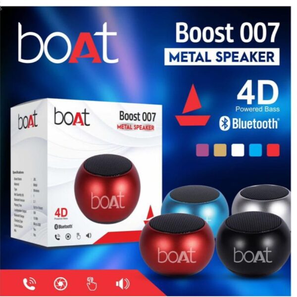 BOAT MINI BOOST 007 METAL SPEAKER