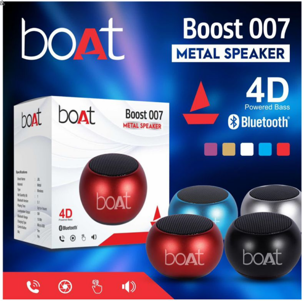 boAt  Mini Boost 007 Metal Speaker