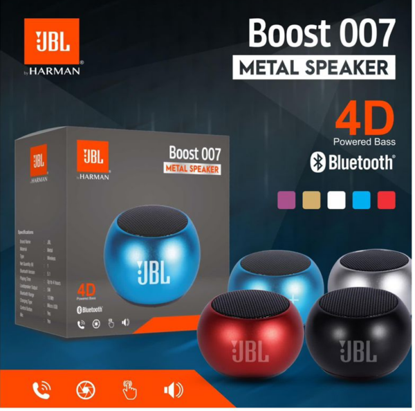 JBL Mini Boost 007 Metal Speaker