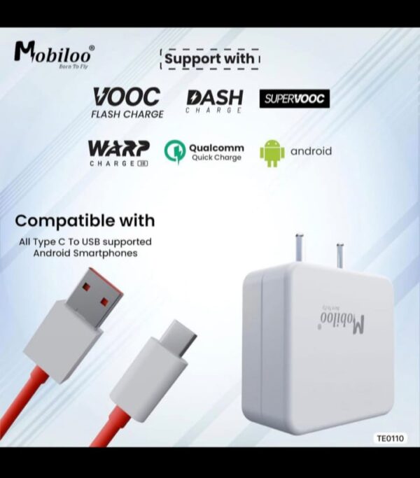 MOBILOO 80W Fast Charger | VOOC, Dash, SuperVOOC, Warp - Image 2