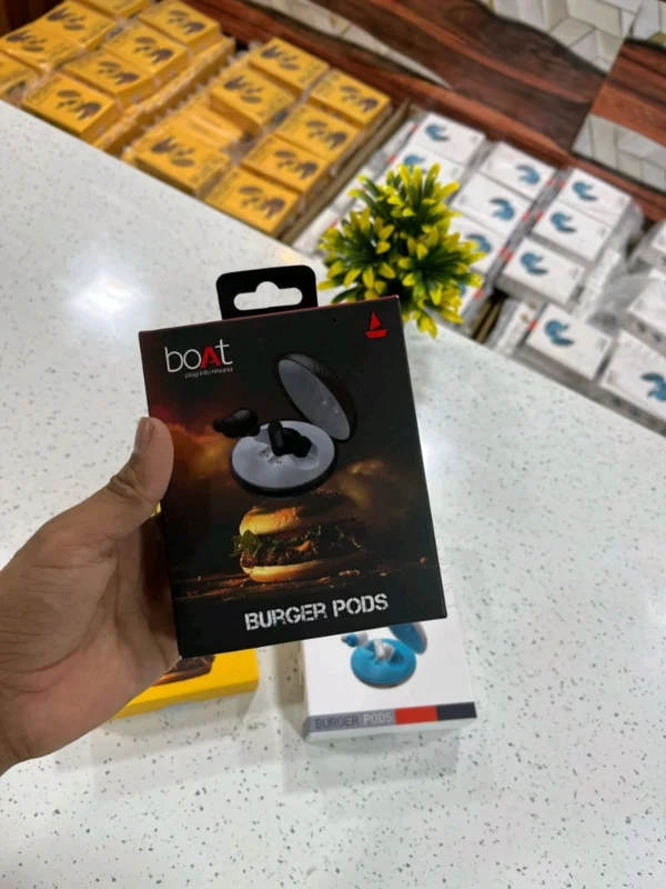Boat BurgerPods Dolby Audio Perfect Fit Earbuds 💯% Og Quality