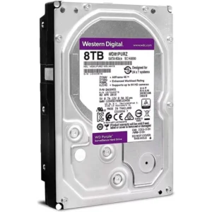 WD 8TB PURPLE SATA 3.5 Inch Surveillance CCTV Hard Disk - Image 2
