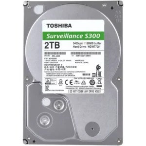 Toshiba 2TB SATA 3.5 Inch Surveillance CCTV Hard Disk - Image 2