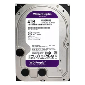 WD 4TB Purple SATA 3.5 Inch Surveillance CCTV Hard Disk