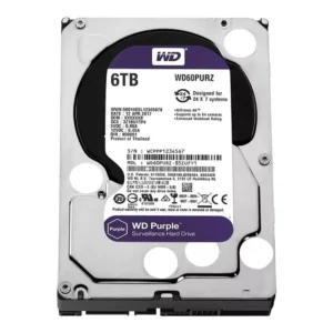 WD 6TB PURPLE SATA 3.5 Inch Surveillance CCTV Hard Disk