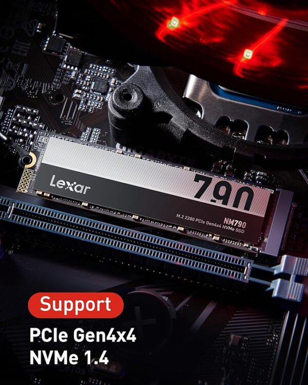 Lexar NM790 512GB Gen4 SSD – 7400MB/s High-Speed NVMe - Image 5