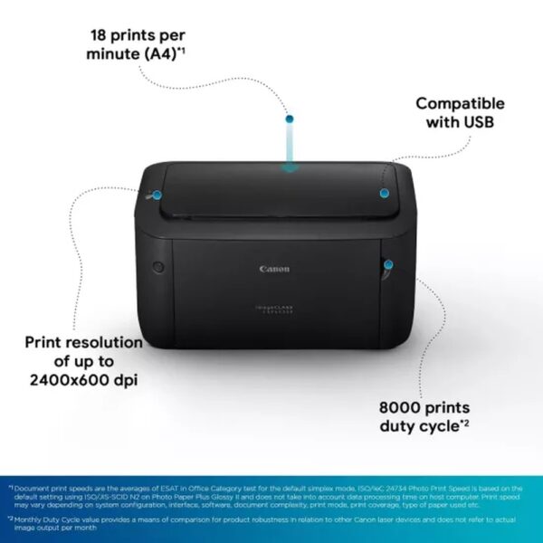 Canon Laser Printer LBP6030B A4 Single Function - Image 3