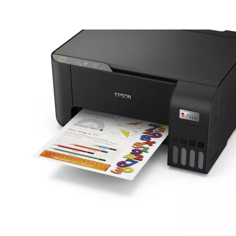 Epson Ink Tank Color Printer A4 L3210 Print | Scan | Copy (4 Colour)