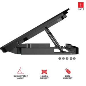 Iball Laptop Cooling Pad 15.6 Inch With Led Light ICEPAD - Image 3