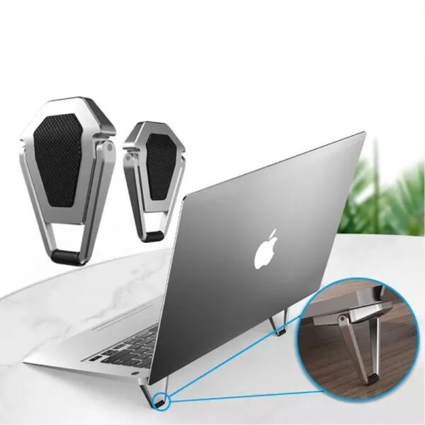 Laptop Stand Folding H5 Portable (Metal) - Image 4