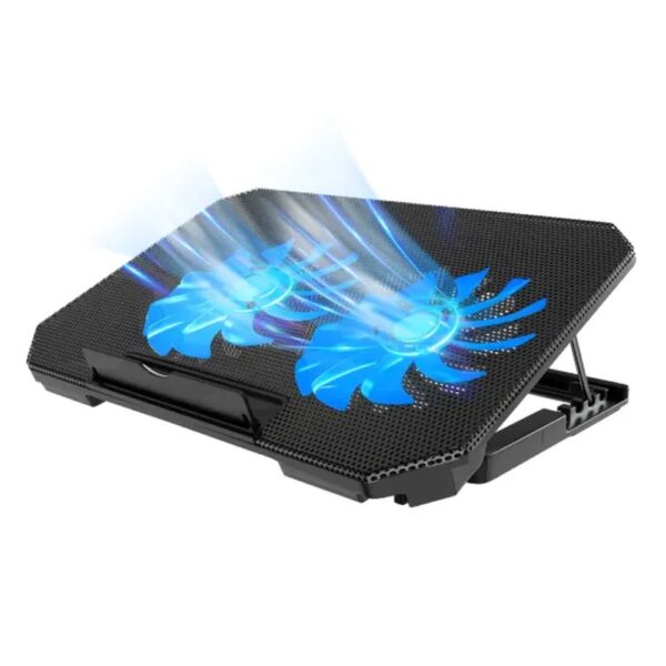 LiveTech Laptop Cooling Pad For 15.6 Inch Dual Fan Glori